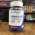 Nutricost Kids Vitamin D3 Gummies 2,500 IU (62.5mcg), 120 Gummies - Mixed Berry Flavored