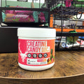 Bucked Up Creatine Candy Tropical Blast | Micronized Creatine Monohydrate | 120 Chewable Tablets, 24 Servings | Fizzy Creatine No Water Needed | Non GMO Gluten Free Third Party Tested