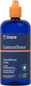 Trace Minerals ConcenTrace Trace Mineral Drops | Supports Energy, Digestion, Bone Health & Hydration, 70+ Ionic Trace Minerals w/Magnesium, Chloride & Potassium | Keto, Vegan & Non-GMO | 96 Servings
