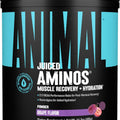 Animal Juiced Amino Acids - BCAA Powder EAA Matrix Plus Hydration with Electrolytes and Sea Salt Anytime Recovery and Improved Performance, Grape Flavor, 30 Servings