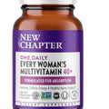 New Chapter Women’s Multivitamin 40+, extra B6 & B12, Biotin for Hair Growth, D3, Vit C, Zinc for Immune & Stress Support, Gentle on an Empty Stomach, One Daily, Non-GMO, Gluten-Free, 48 Tablets