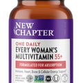 New Chapter Women’s Multivitamin 55+, Astaxanthin, B6, B12, D3, Vitamin C & Zinc, Immune, Heart, Cellular Energy, and Bone Support, Gentle on The Stomach, One Daily, Non-GMO, Gluten-Free, 72 Tablets