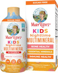 Kids Liquid Nighttime Multimineral by MaryRuth's | Bone Health | Immune Function | Bedtime Supplement | Kids Vitamins | Magnesium | Vegan | Sugar Free | 30-180 Servings | 15.22 fl oz