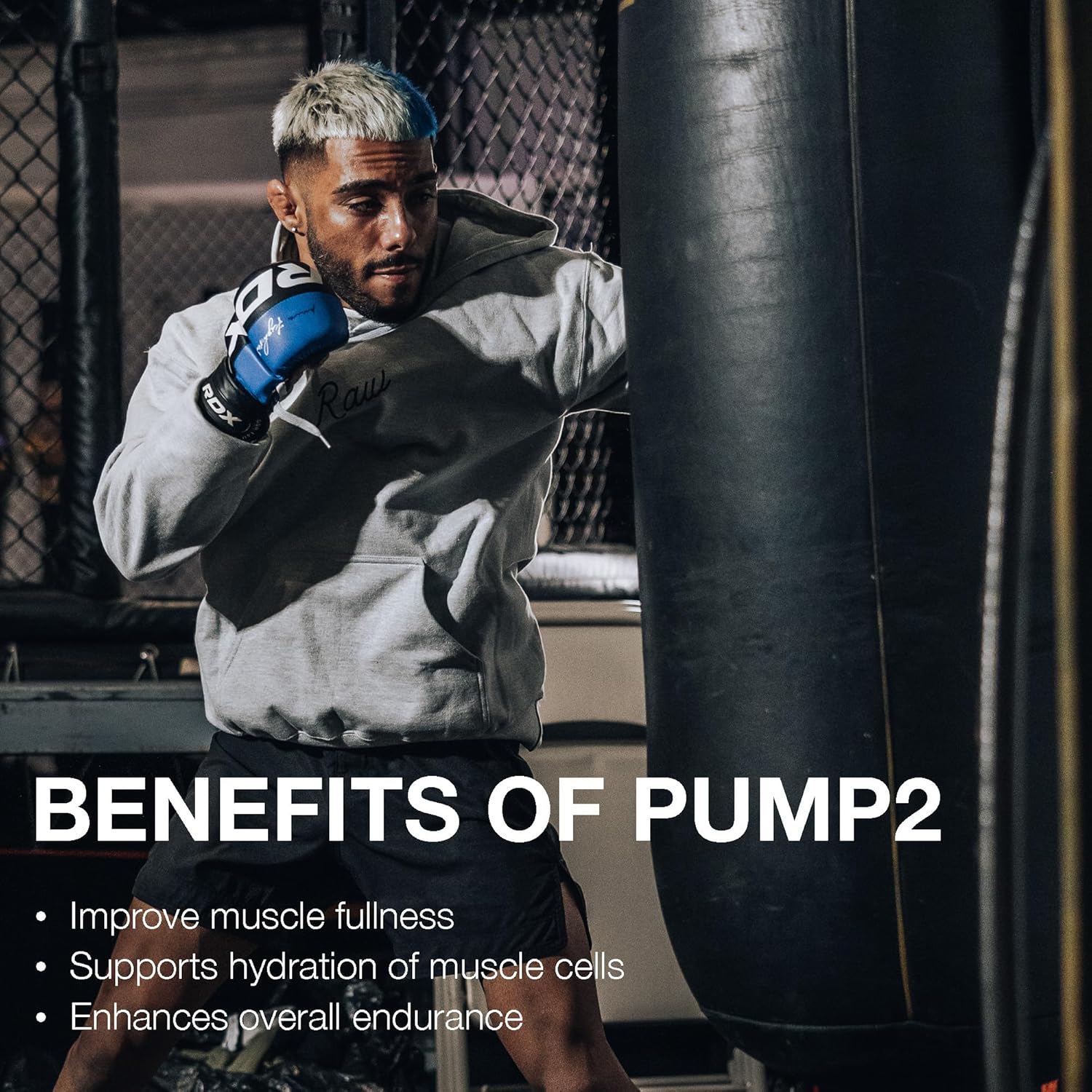 RAW Pump2 Pre Workout | Glycerol Pump Pre Workout Supplement, Pair Pump Supplement for Best Results Or Any Preworkout Powder | Enhanced Hydration and Boost Energy | Unflavored (20 Servings)