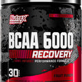 Nutrex Research - BCAA Powder 6000 Amino Acid - 6 Grams of BCAAs Amino Acids Supplement for Post Workout Recovery & Muscle Growth - Amino Energy Workout Recovery Drink (Fruit Punch - 30 Servings)