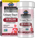 Garden of Life Dr. Formulated Probiotics Urinary Tract+ - 50 Billion CFU - Supports Digestive, Immune & Urinary Tract Health - Shelf Stable - 60 Vegetarian Capsules