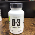 NutraBio Vitamin D (2000 IU), Immune Support - 90 Vegetable Capsules