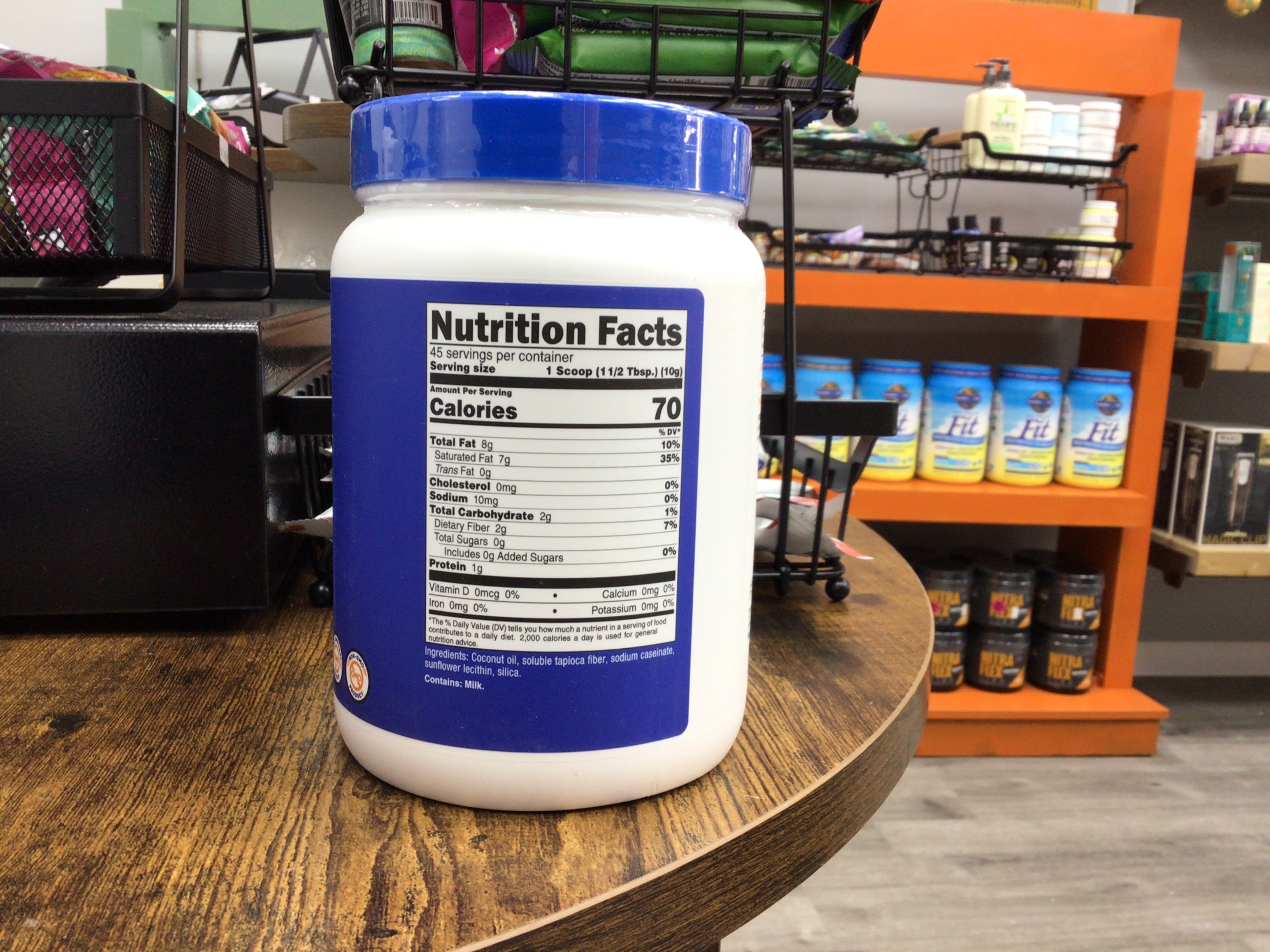 Nutricost Coconut Oil Powder 1 LB (45 Servings) - Non-GMO And Gluten-Free - Premium Quality