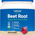 Nutricost Organic Beet Root Powder 1 LB - Vegan, Superfood, Certified USDA Organic