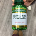 Nature's Bounty Glucosamine Chondroitin Pills and Dietary Supplement, Support Joint Health, 110 Capsules