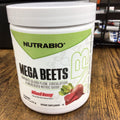NutraBio Mega Beets Organic Beet Root Powder Nitric Oxide Superfood, NO3-T Nitrates and Antioxidants - Supports Performance, Circulation, Blood Flow, Overall Health - 30 Servings