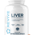 Revive MD Natural Liver Cleanse, Detox & Repair Supplement – Milk Thistle Liver Support Formula Promotes Healthy Liver Function & Helps Reduce Inflammation – 120 Capsules (30 Servings)