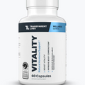 Transparent Labs. Vitality 60 CapsulesTransparent Labs Vitality Testosterone Booster - Testosterone Supplement for Men with Ashwagandha KSM-66, PrimaVie Shilajit Extract, & DIM to Support Vitality, & Bioavailable Testosterone - 60 Count