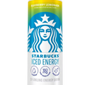 Starbucks Iced Energy Drink, Blueberry Lemonade, Zero Sugar Energy Drink, Plant Based Caffeine, Hydration, Mental Clarity, 12 Fl Oz Can