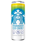 Starbucks Iced Energy Drink, Blueberry Lemonade, Zero Sugar Energy Drink, Plant Based Caffeine, Hydration, Mental Clarity, 12 Fl Oz Can