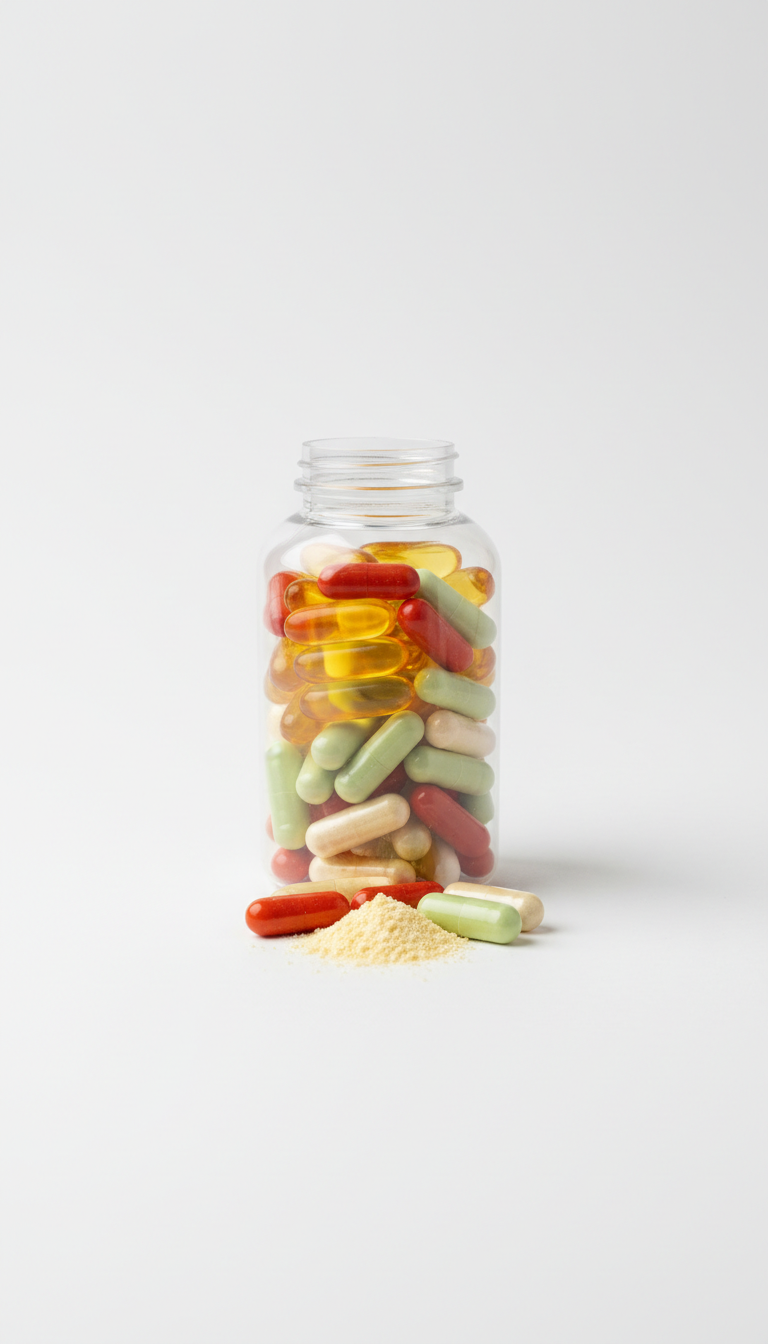 Multivitamin Capsules With Adaptogens