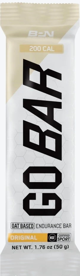BARE PERFORMANCE NUTRITION Go Bar, Oat Based Endurance Training Snack 36g of Carbohydrates and 200 Calories Per Serving, Original Oat