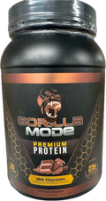 Gorilla Mode Premium Whey Protein - Milk Chocolate 30 Servings 1,110G / 2.45LB