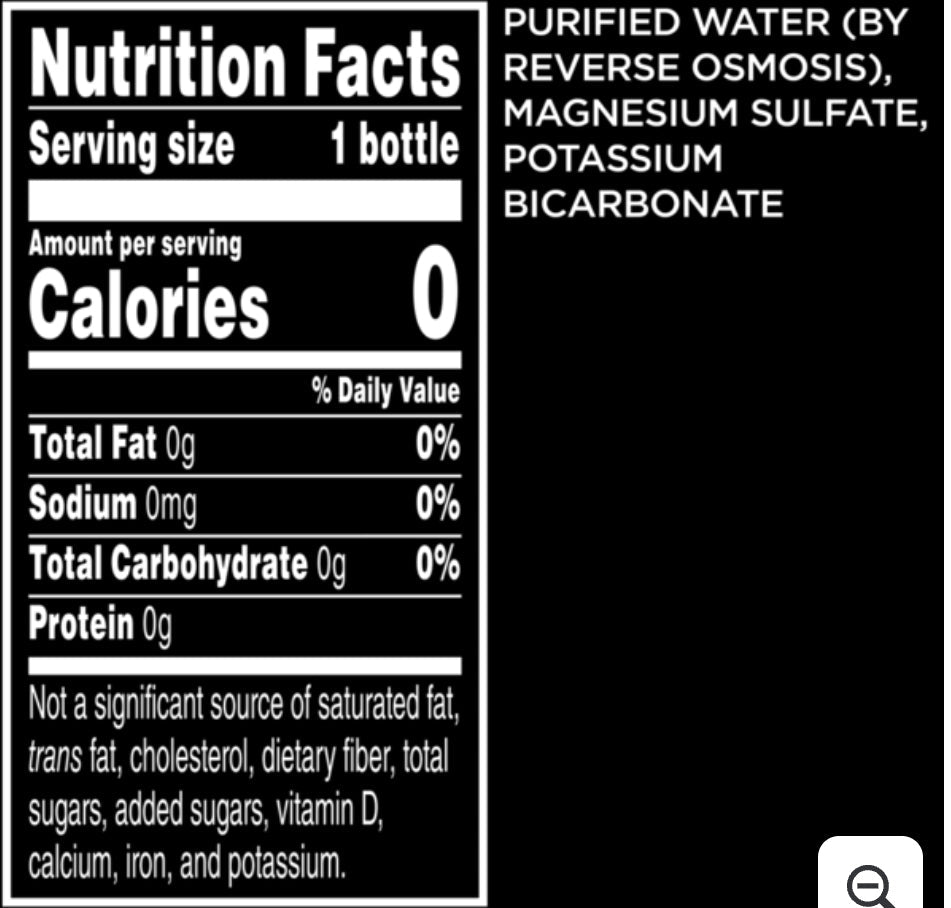 LIFEWTR Premium Purified Water, pH Balanced with Electrolytes, 100% recycled plastic bottles, 23.7 Fl Oz Flip Cap Bottles, 700 mL