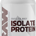 RAW Whey Isolate Protein Powder, Dark Chocolate - 100% Grass-Fed Sports Nutrition Whey Protein Powder for Muscle Growth & Recovery - Low-Fat, Low Carb, Naturally Flavored & Sweetened - 25 Servings