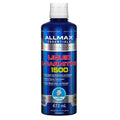ALLMAX Nutrition Liquid L-Carnitine 1500 Miligrams, Blue Raspberry, 16 oz (473 ml)