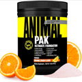 Animal Pak - Convenient All-in-One Vitamin & Supplement Powder, Orange Crush - Zinc, Vitamins C, B, D, Amino Acids, Immune Support, Digestive Enzymes - Daily Multivitamin for Women & Men - 60 Scoops