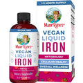 MaryRuth’s Liquid Iron | Iron Supplement for Women Men & Kids | Red Blood Cell Formation | Oxygen Support | Energy Metabolism | Ages 4 & Up | Sugar Free | Vegan | Non-GMO | Gluten Free | 15.22 Fl Oz