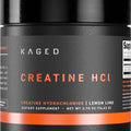 Kaged Creatine HCl Powder | 7X Concentrated vs Mono | Muscle Building & Recovery | High Absorption | No Bloating | Creatine for Men & Women | Vegan, Gluten Free | Lemon Lime | 75 Servings