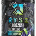 RYSE Godzilla X Noel Deyzel Pre Workout Powder - Monsterberry Lime - 400mg Caffeine, High Stim Pre-Workout for Men & Women with Citrulline & Beta Alanine - Energy, Pump & Focus - 20/40 Servings