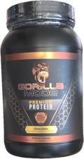 Gorilla Mode Premium Whey Protein - Chocolate 30 Servings 1,110G / 2.45LB