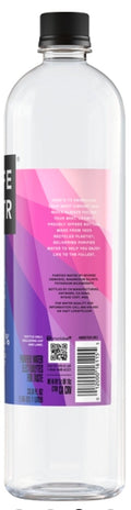 LIFEWTR Premium Purified Water, pH Balanced with Electrolytes, 100% recycled plastic bottles, 23.7 Fl Oz Flip Cap Bottles, 700 mL