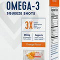 Coromega Omega 3 Fish Oil Supplement, 650mg of Omega-3s with 3X Better Absorption Than Softgels, Orange Flavor, 30 Single Serve Squeeze Packet