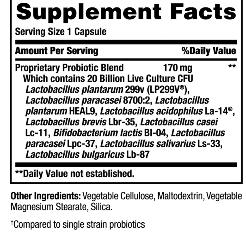 Nature's Bounty Ultra Strength Probiotic 10, 70 Capsules
