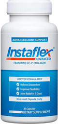 Instaflex Advanced Joint Support Supplement - Turmeric, Resveratrol, Boswellia Serrata Extract, BioPerine, UC-II Collagen- 30 Count