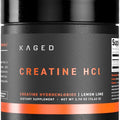 Kaged Creatine HCl Powder | 7X Concentrated vs Mono | Muscle Building & Recovery | High Absorption | No Bloating | Creatine for Men & Women | Vegan, Gluten Free | Lemon Lime | 75 Servings