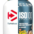 Dymatize x Cocoa Pebbles ISO100 Whey Protein Powder Isolate, 25g of Protein, 5.5g BCAAs, 120 Cal., Gluten Free, 1g Fat, 1g Sugar, 2g Carb (42 Servings)